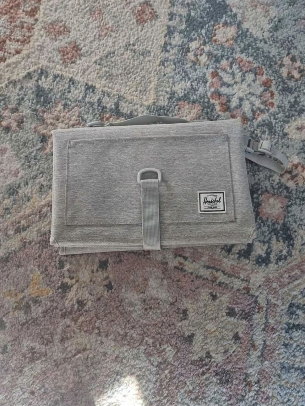 Herschel Supply Company Light Grey Travel Changing Pad